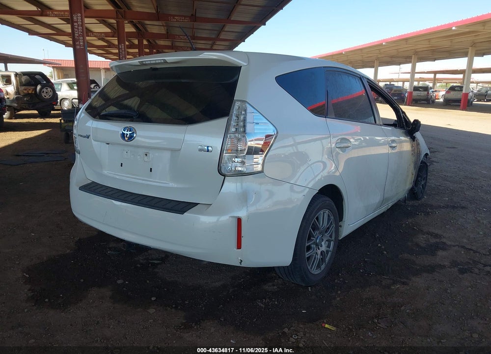 2014 TOYOTA PRIUS V THREE VIN: JTDZN3EUXE3293773