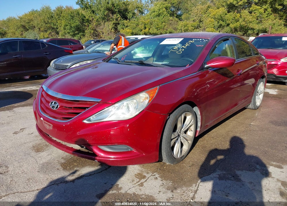 2011 HYUNDAI SONATA GLS VIN: 5NPEB4ACXBH057408