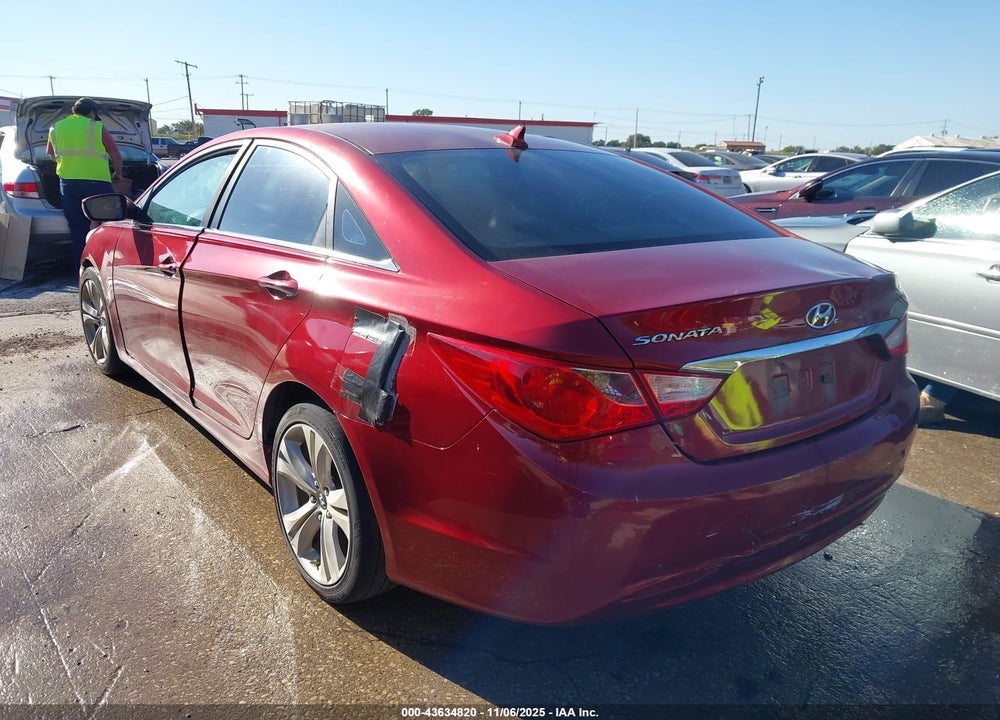 2011 HYUNDAI SONATA GLS VIN: 5NPEB4ACXBH057408