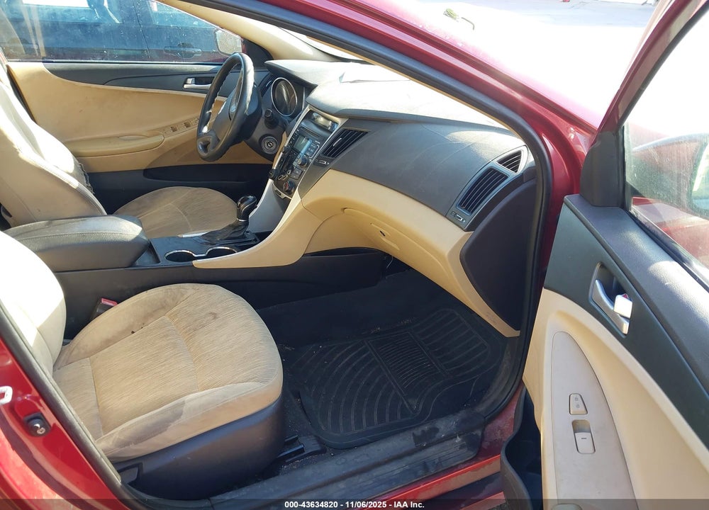 2011 HYUNDAI SONATA GLS VIN: 5NPEB4ACXBH057408
