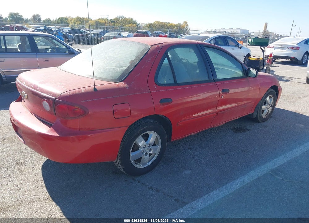 2004 CHEVROLET CAVALIER LS VIN: 1G1JF52F447223715