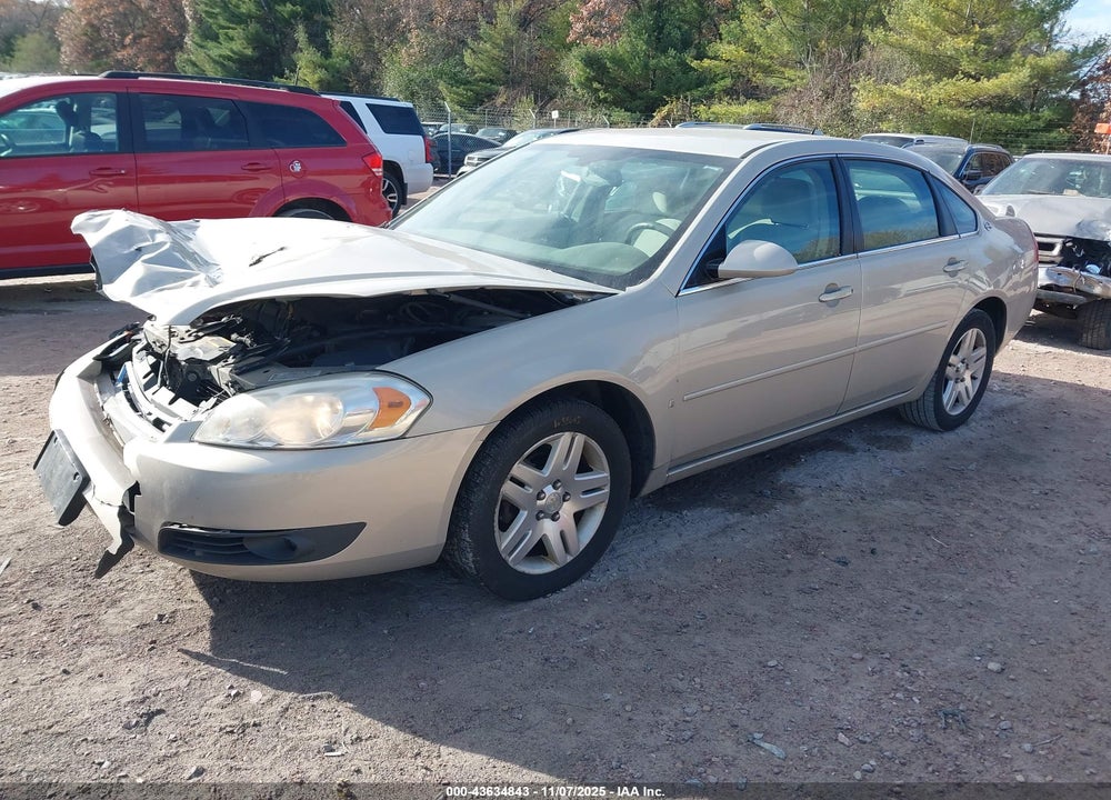 2008 CHEVROLET IMPALA LT VIN: 2G1WC583389164799