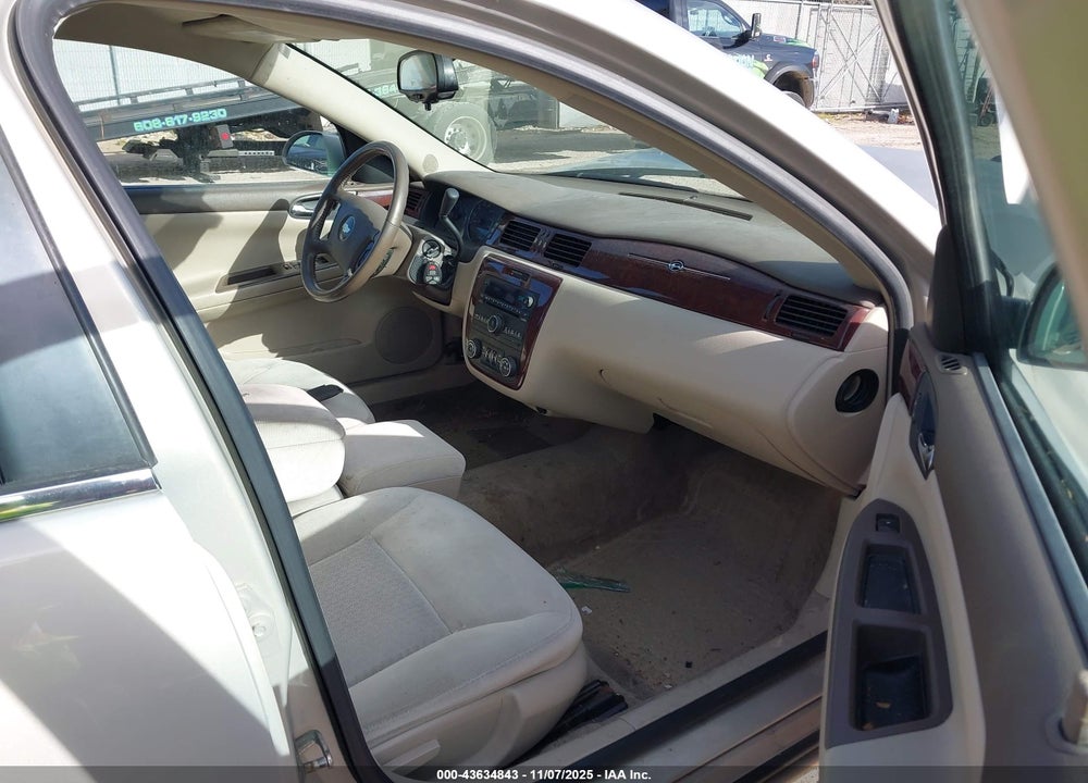 2008 CHEVROLET IMPALA LT VIN: 2G1WC583389164799