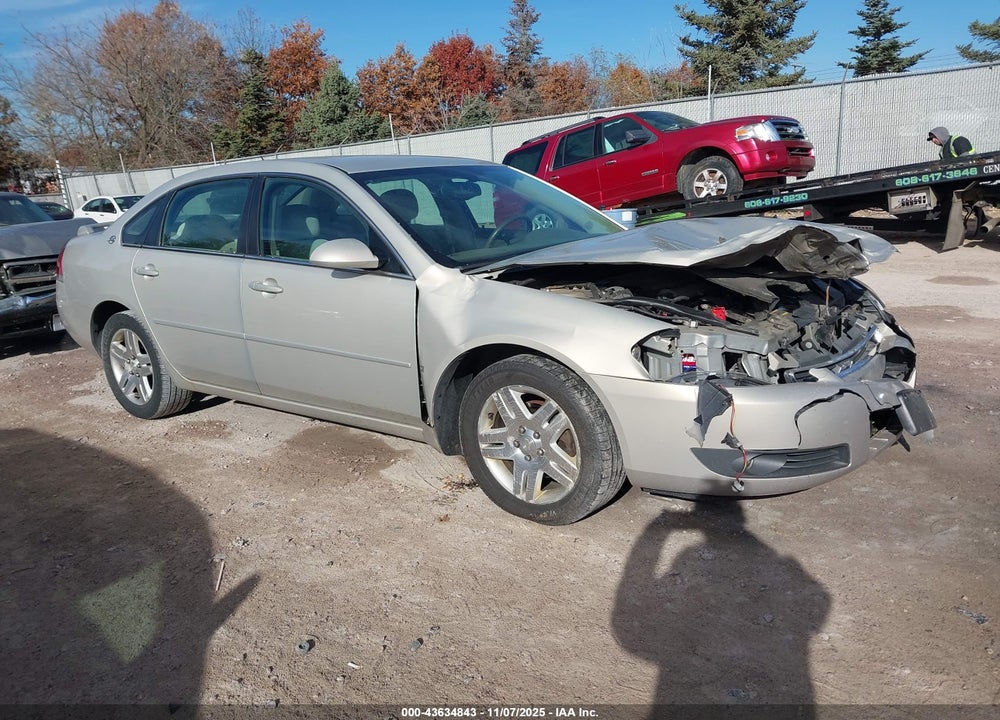 2008 CHEVROLET IMPALA LT VIN: 2G1WC583389164799