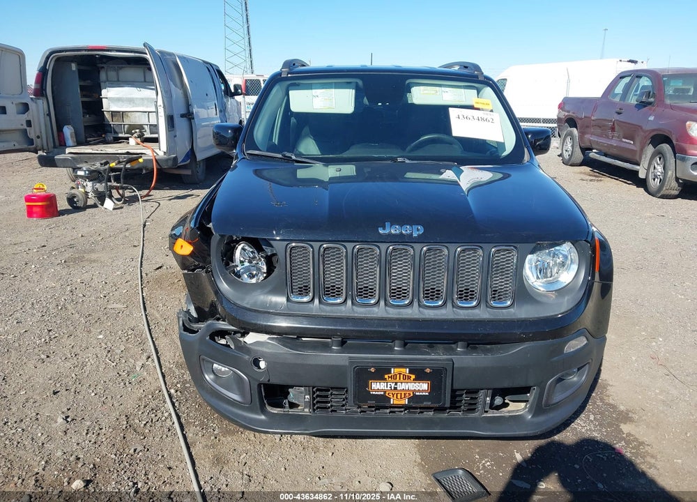 2015 JEEP RENEGADE LATITUDE VIN: ZACCJABH0FPB66182