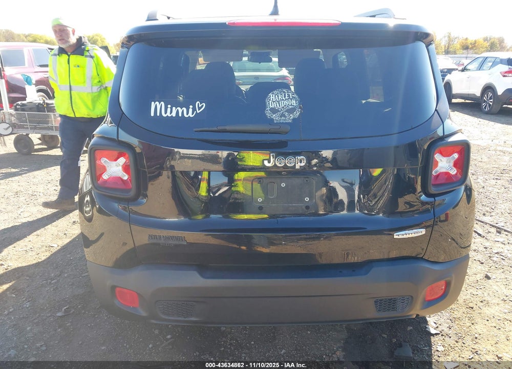 2015 JEEP RENEGADE LATITUDE VIN: ZACCJABH0FPB66182