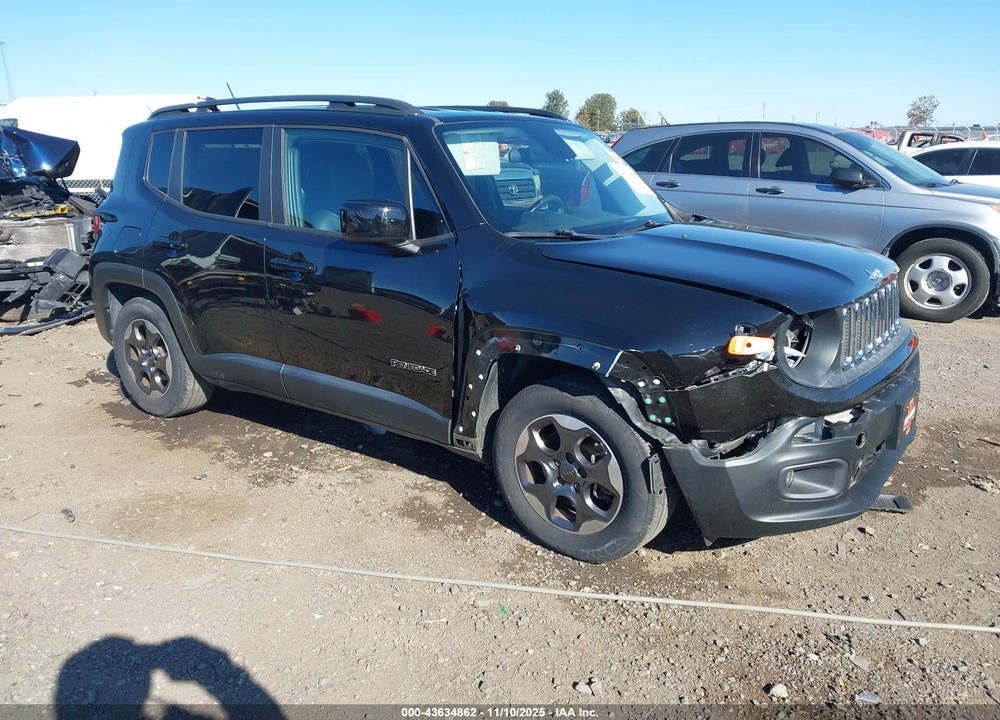 2015 JEEP RENEGADE LATITUDE VIN: ZACCJABH0FPB66182
