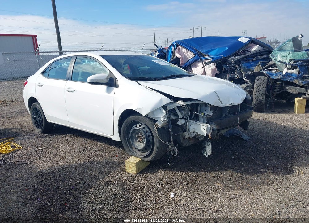 2017 TOYOTA COROLLA LE VIN: 5YFBURHE8HP711531