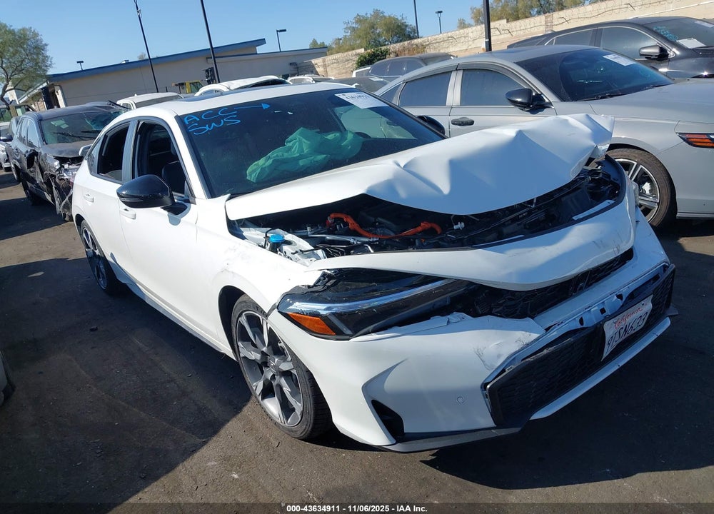 2025 HONDA CIVIC HYBRID SPORT TOURING VIN: JHMFL4H90SX000701