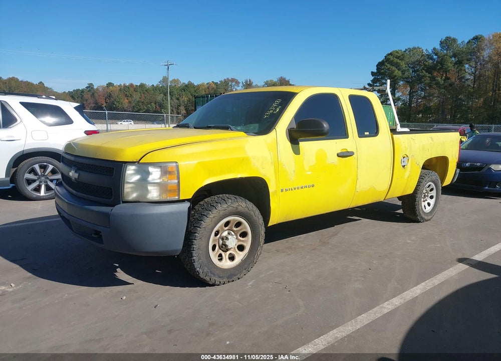 2008 CHEVROLET SILVERADO 1500 WORK TRUCK VIN: 1GCEC19078Z268251