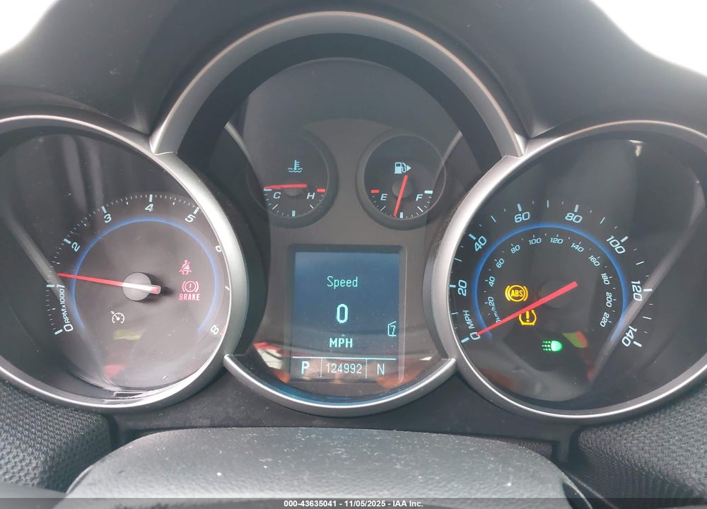 2011 CHEVROLET CRUZE ECO VIN: 1G1PJ5S96B7174047
