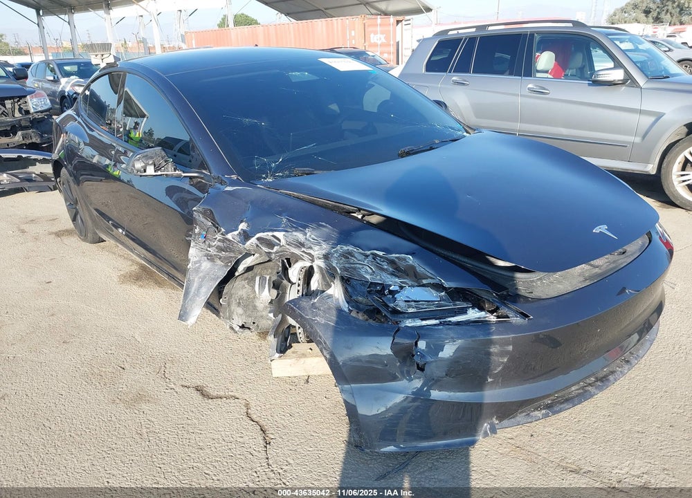 2025 TESLA MODEL 3 LONG RANGE REAR-WHEEL DRIVE/STANDARD VIN: 5YJ3E1EA4SF999653
