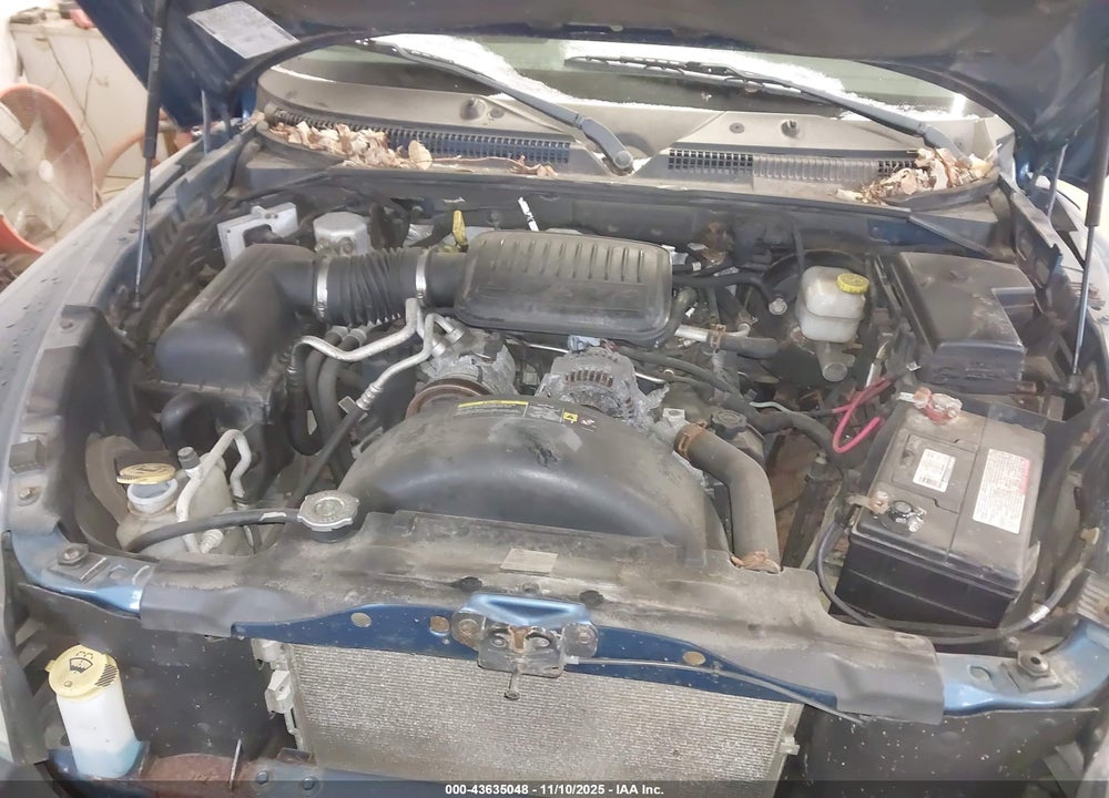 2005 DODGE DAKOTA SLT VIN: 1D7HW42KX5S195937