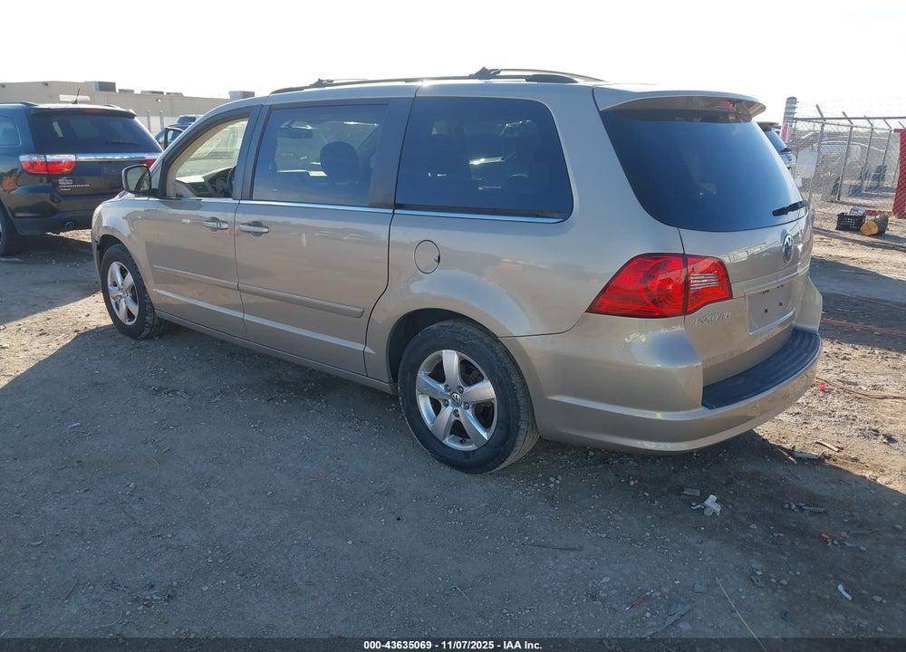 2009 VOLKSWAGEN ROUTAN SEL VIN: 2V8HW54X99R575078