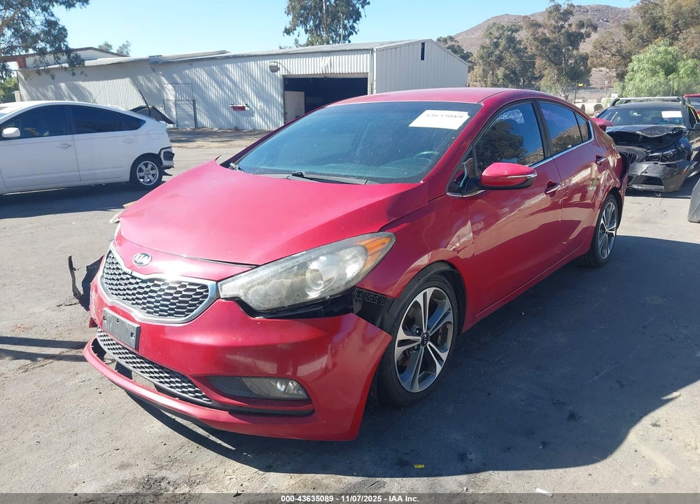 2016 KIA FORTE EX VIN: KNAFX4A8XG5613688
