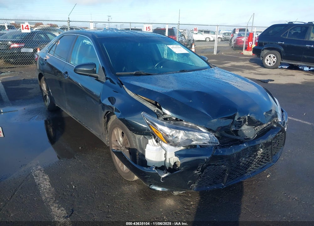 2015 TOYOTA CAMRY SE VIN: 4T1BF1FK7FU993855