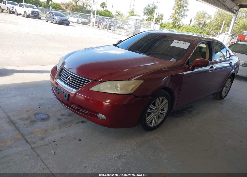 2009 LEXUS ES 350 VIN: JTHBJ46G492333707