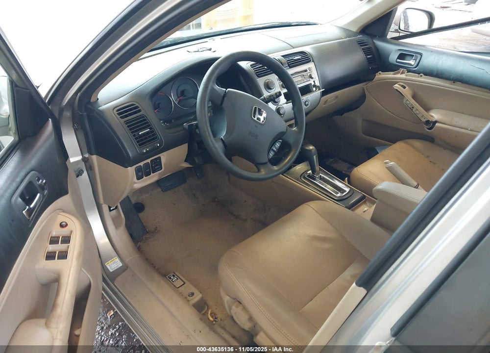 2004 HONDA CIVIC HYBRID VIN: JHMES96644S010121