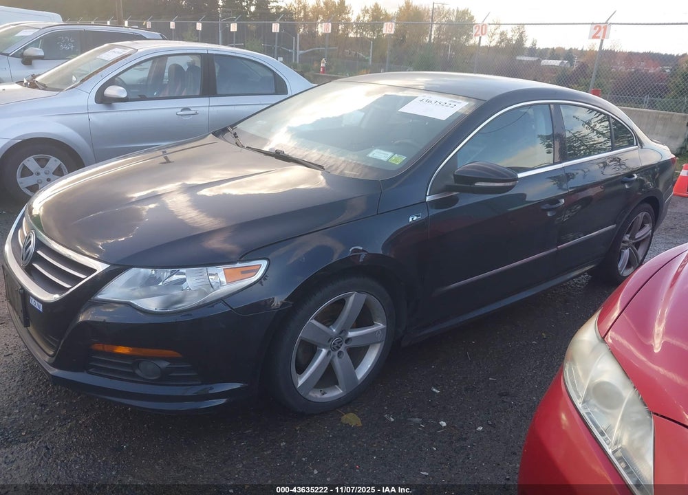 2012 VOLKSWAGEN CC R-LINE VIN: WVWMP7AN8CE500687