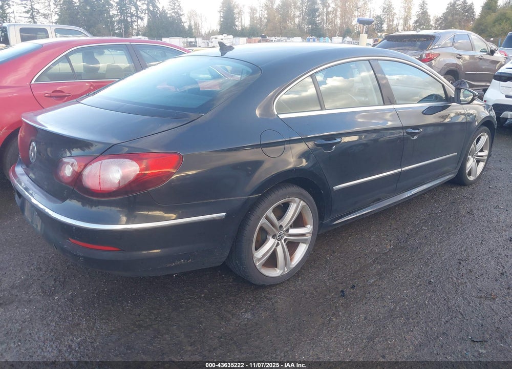 2012 VOLKSWAGEN CC R-LINE VIN: WVWMP7AN8CE500687