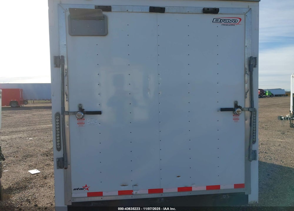 2020 BRAVO TRAILERS 16' ENCLOSED VIN: 542BC1628LB032691