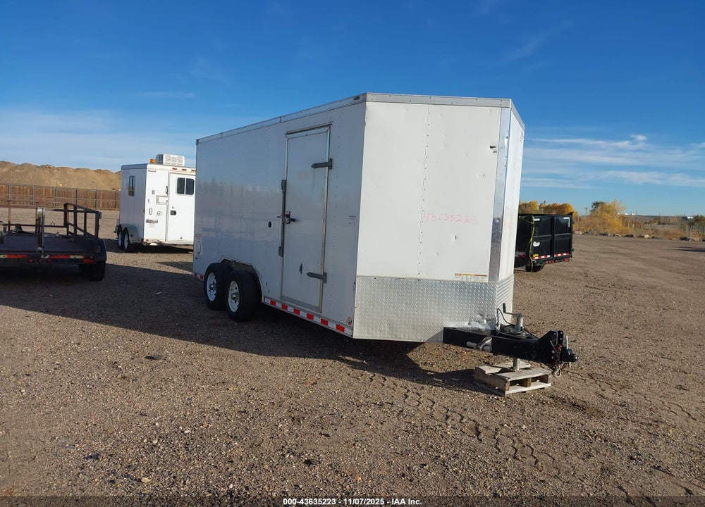2020 BRAVO TRAILERS 16' ENCLOSED VIN: 542BC1628LB032691