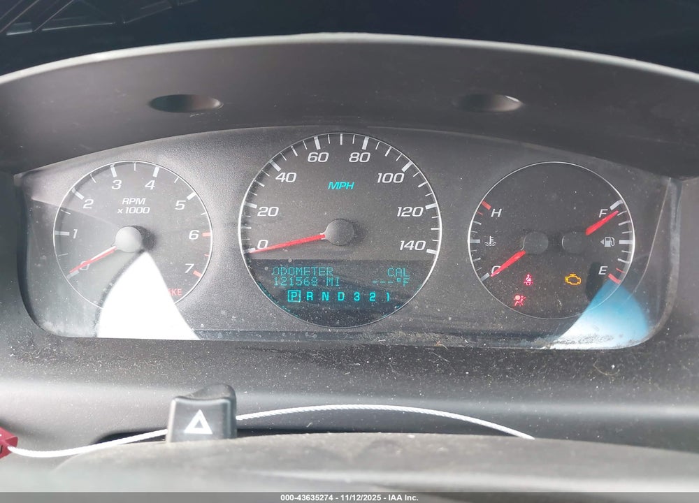 2007 CHEVROLET IMPALA LTZ VIN: 2G1WU58R179158550