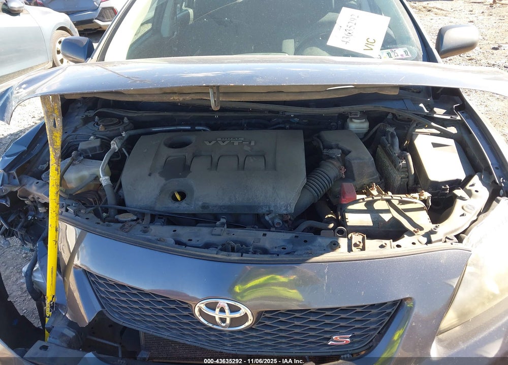 2010 TOYOTA COROLLA VIN: 2T1BU4EE4AC458379