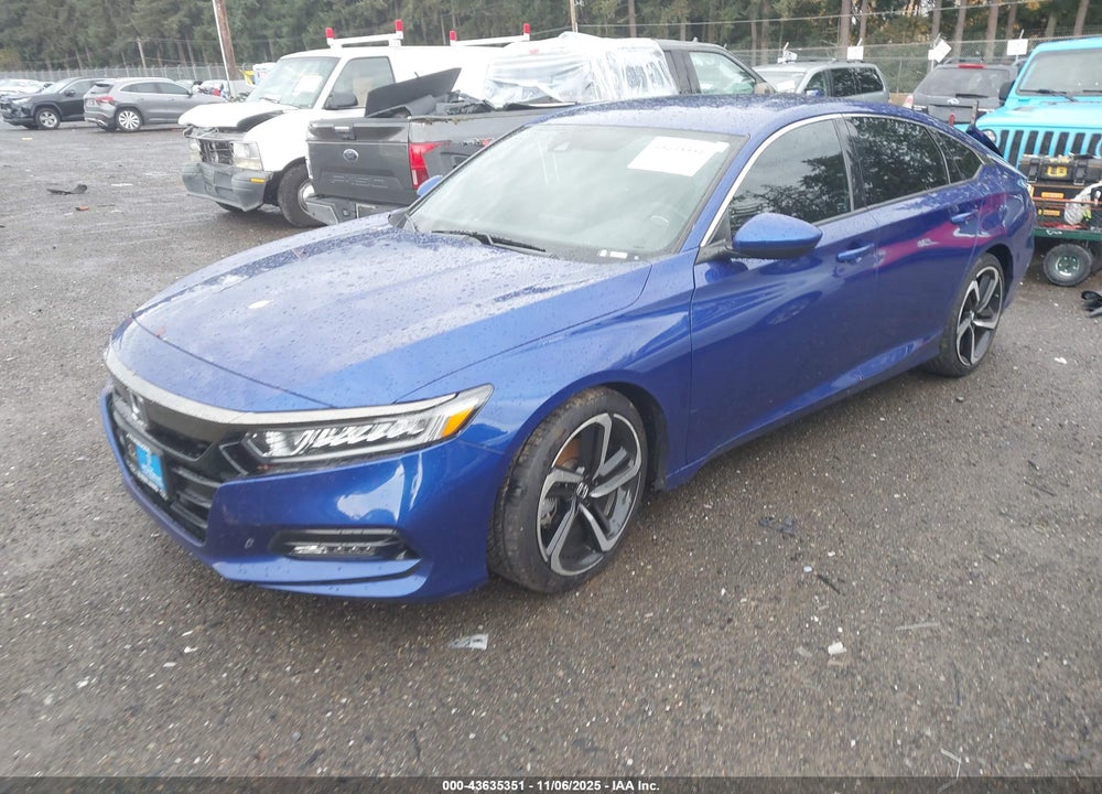 2019 HONDA ACCORD SPORT VIN: 1HGCV1F38KA099817