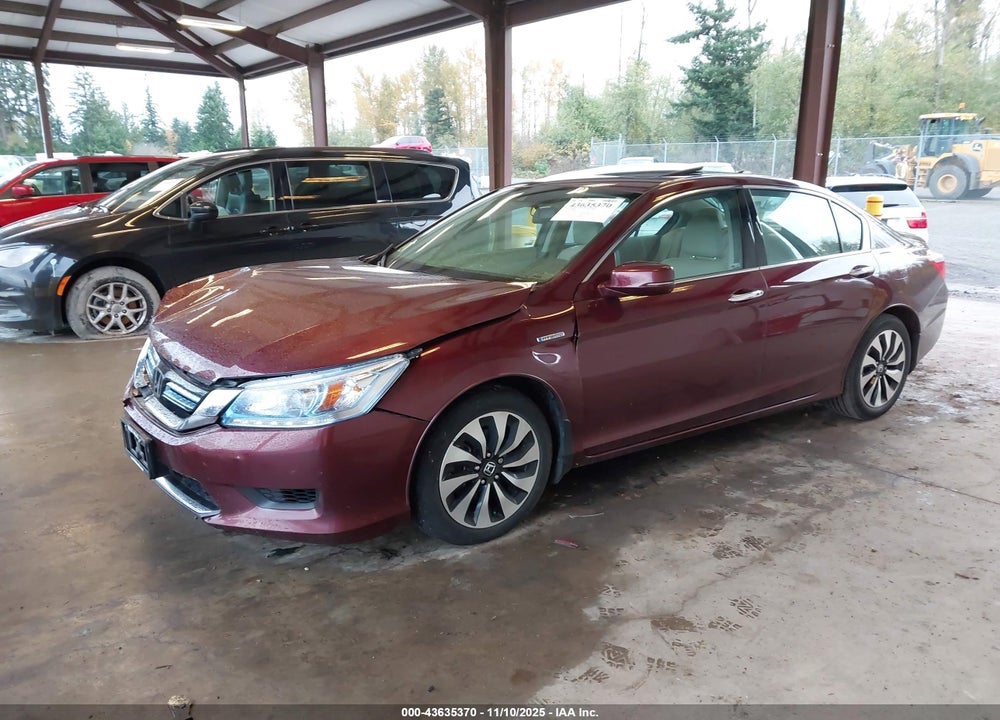 2014 HONDA ACCORD HYBRID TOURING VIN: 1HGCR6F72EA006802