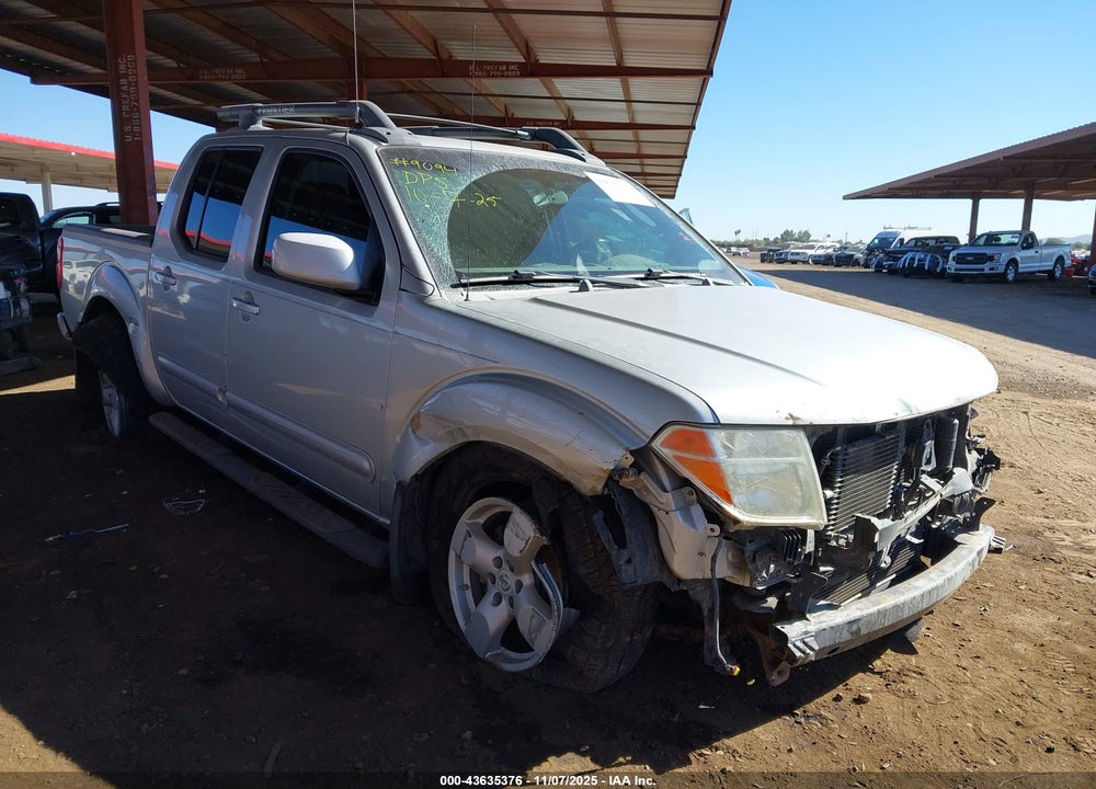 2005 NISSAN FRONTIER LE VIN: 1N6AD07U55C409664