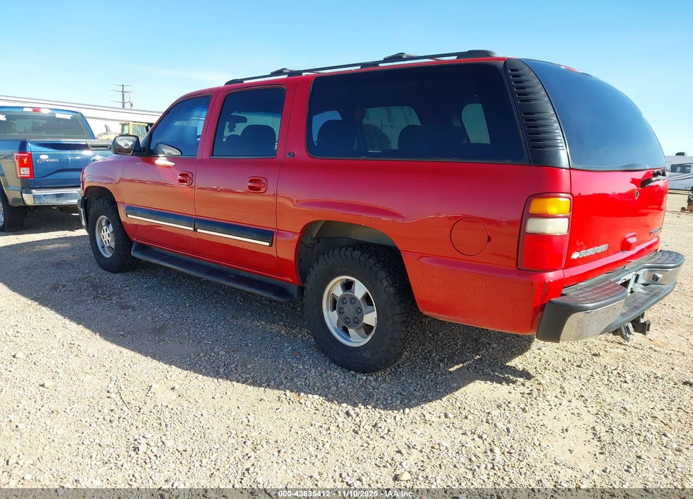 2001 CHEVROLET SUBURBAN 1500 LT VIN: 3GNEC16T91G215885