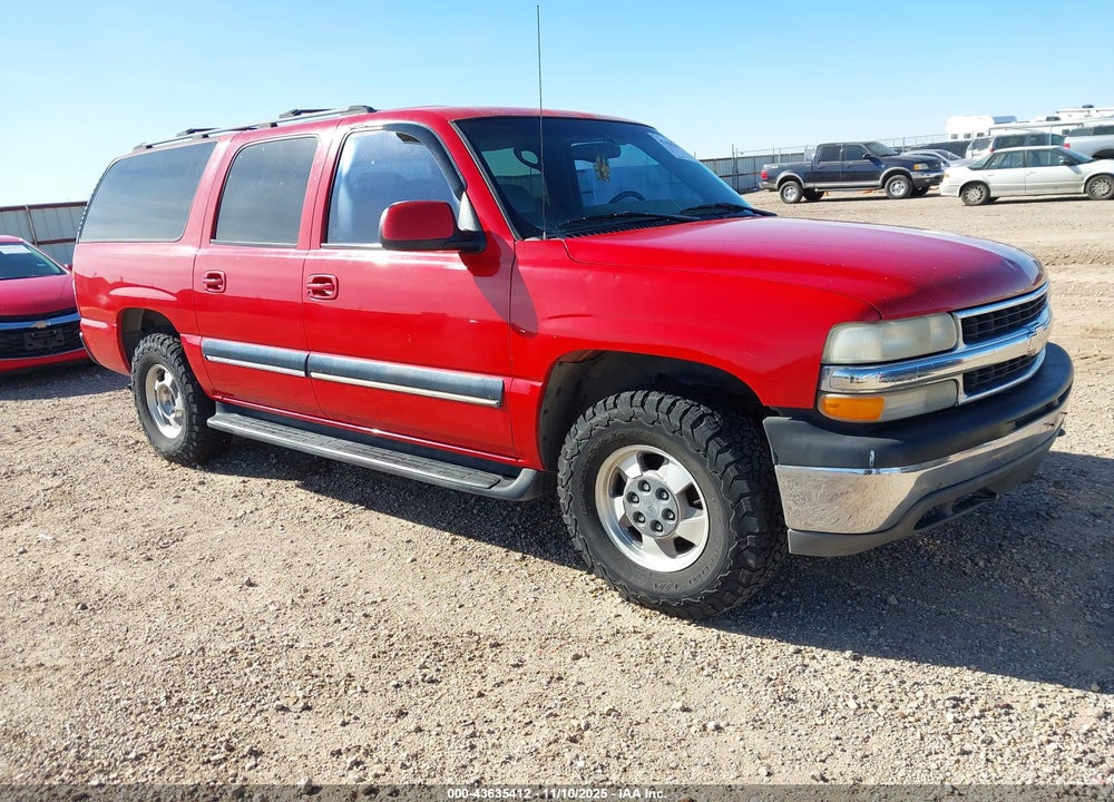 2001 CHEVROLET SUBURBAN 1500 LT VIN: 3GNEC16T91G215885