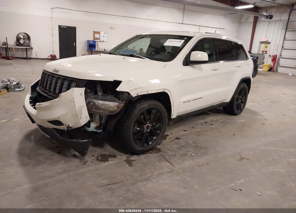 2012 JEEP GRAND CHEROKEE LAREDO VIN: 1C4RJFAT5CC313256