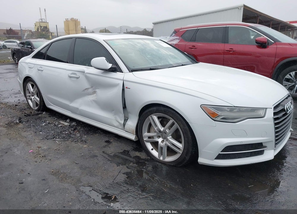 2016 AUDI A6 2.0T PREMIUM PLUS VIN: WAUGFAFC6GN099633