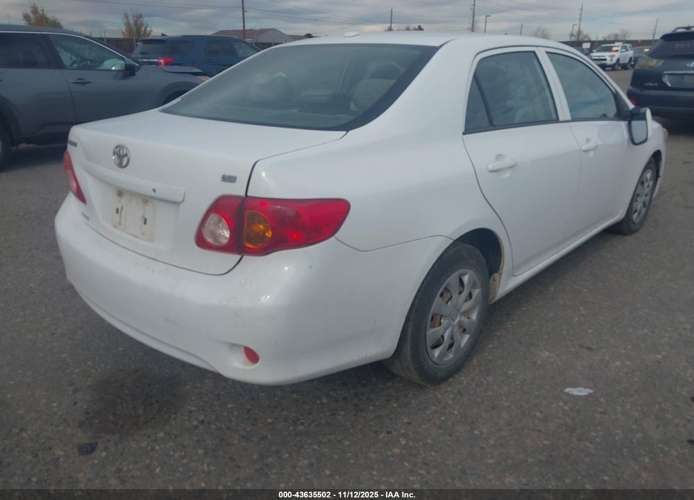 2009 TOYOTA COROLLA LE VIN: JTDBL40E599048184
