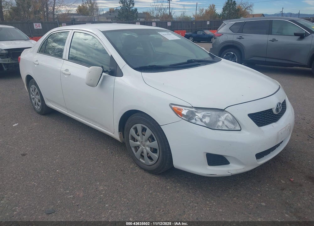 2009 TOYOTA COROLLA LE VIN: JTDBL40E599048184