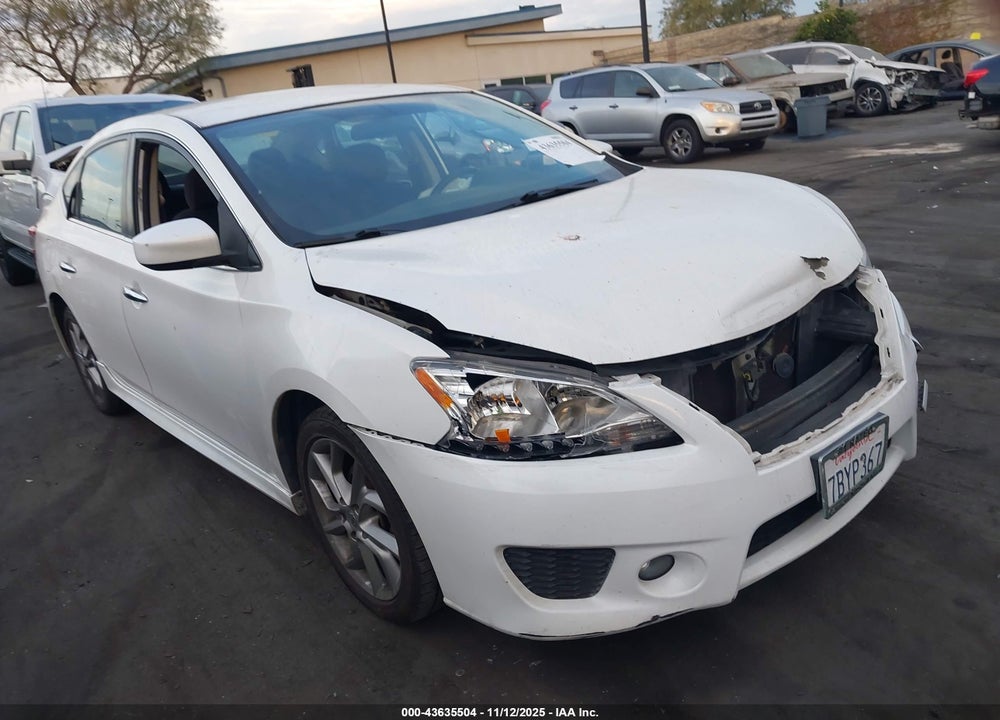 2013 NISSAN SENTRA SR VIN: 3N1AB7AP5DL751674