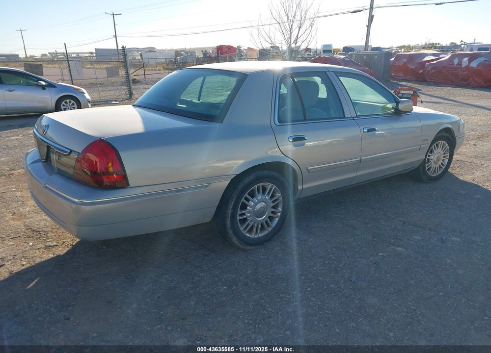 2011 MERCURY GRAND MARQUIS LS VIN: 2MEBM7FV6BX602638