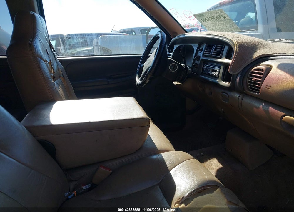 1999 DODGE RAM 1500 ST VIN: 1B7HC13Y7XJ603503