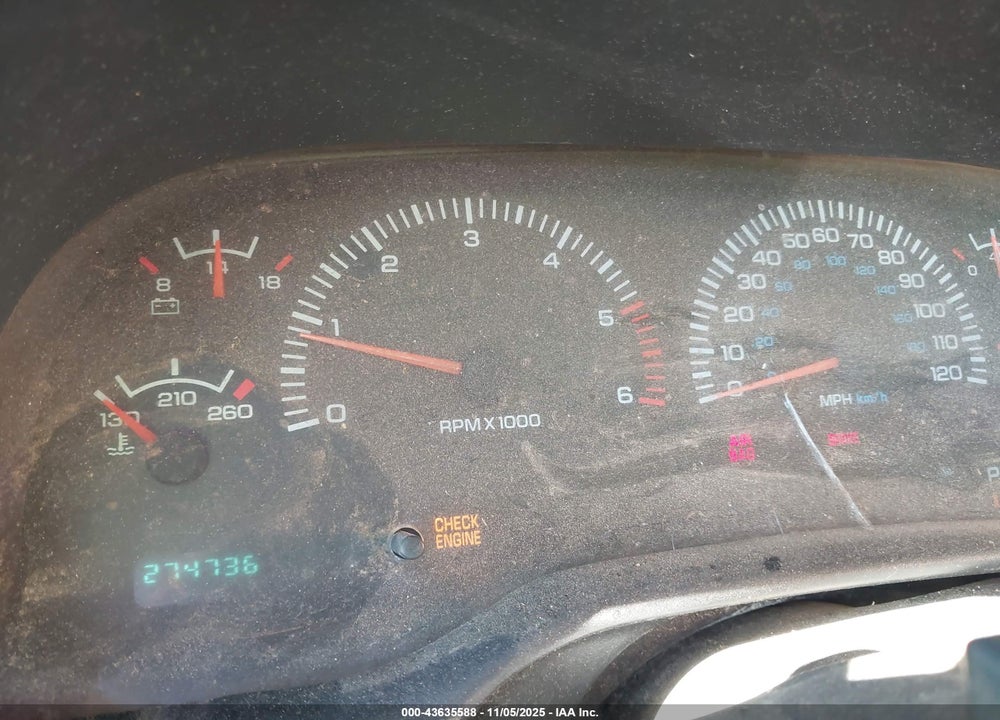 1999 DODGE RAM 1500 ST VIN: 1B7HC13Y7XJ603503