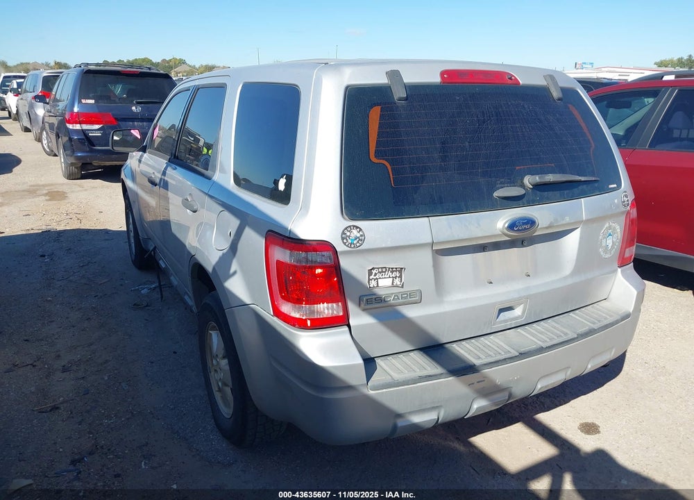 2012 FORD ESCAPE XLS VIN: 1FMCU0C73CKB71503