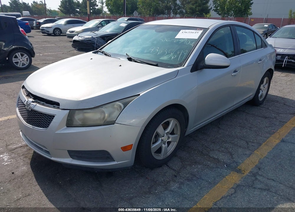 2011 CHEVROLET CRUZE LT VIN: 1G1PE5S91B7253890