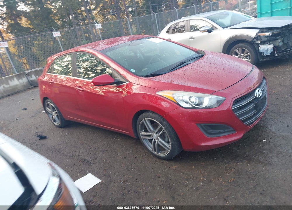 2017 HYUNDAI ELANTRA GT VIN: KMHD35LH7HU380848