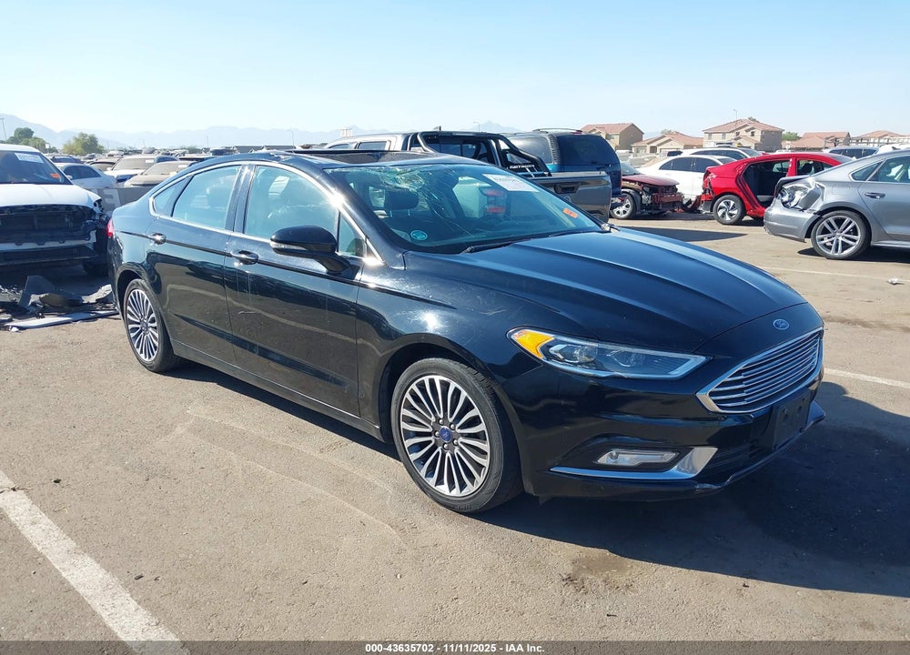2017 FORD FUSION TITANIUM VIN: 3FA6P0K99HR132161