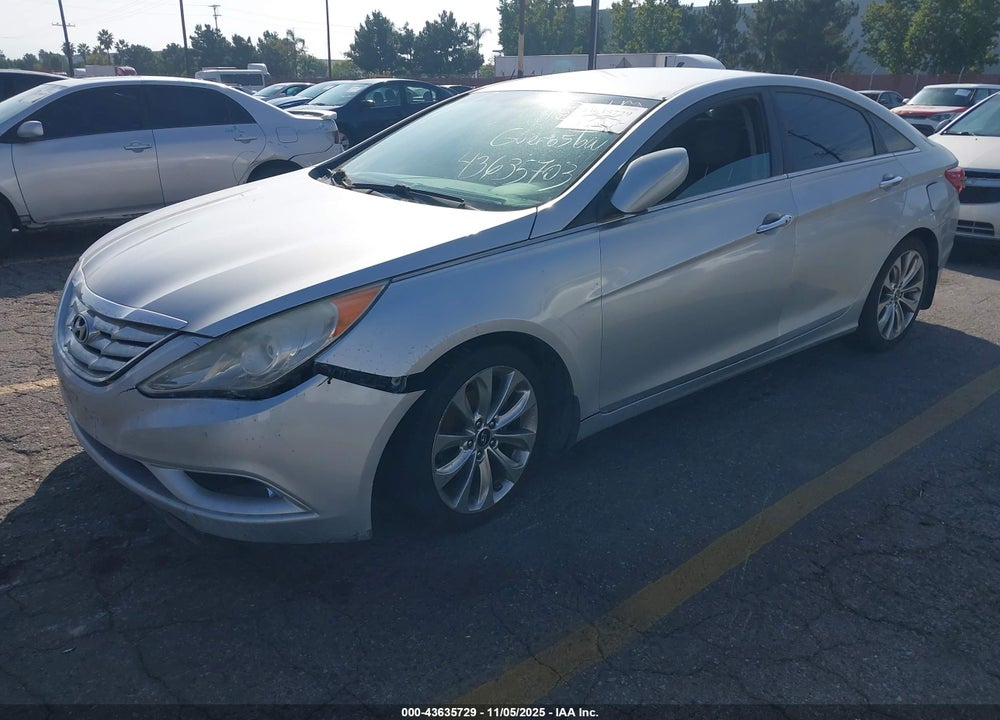 2013 HYUNDAI SONATA SE VIN: 5NPEC4AC0DH733977