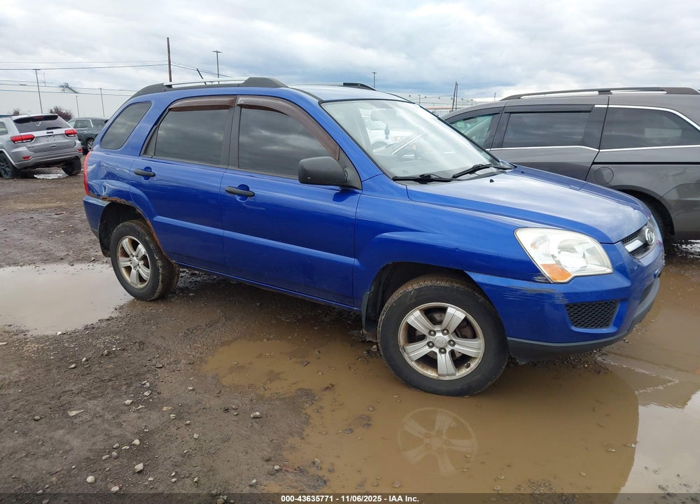 2009 KIA SPORTAGE LX VIN: KNDJF724597628863