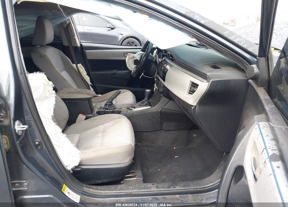 2014 TOYOTA COROLLA LE ECO VIN: 5YFBPRHEXEP148727