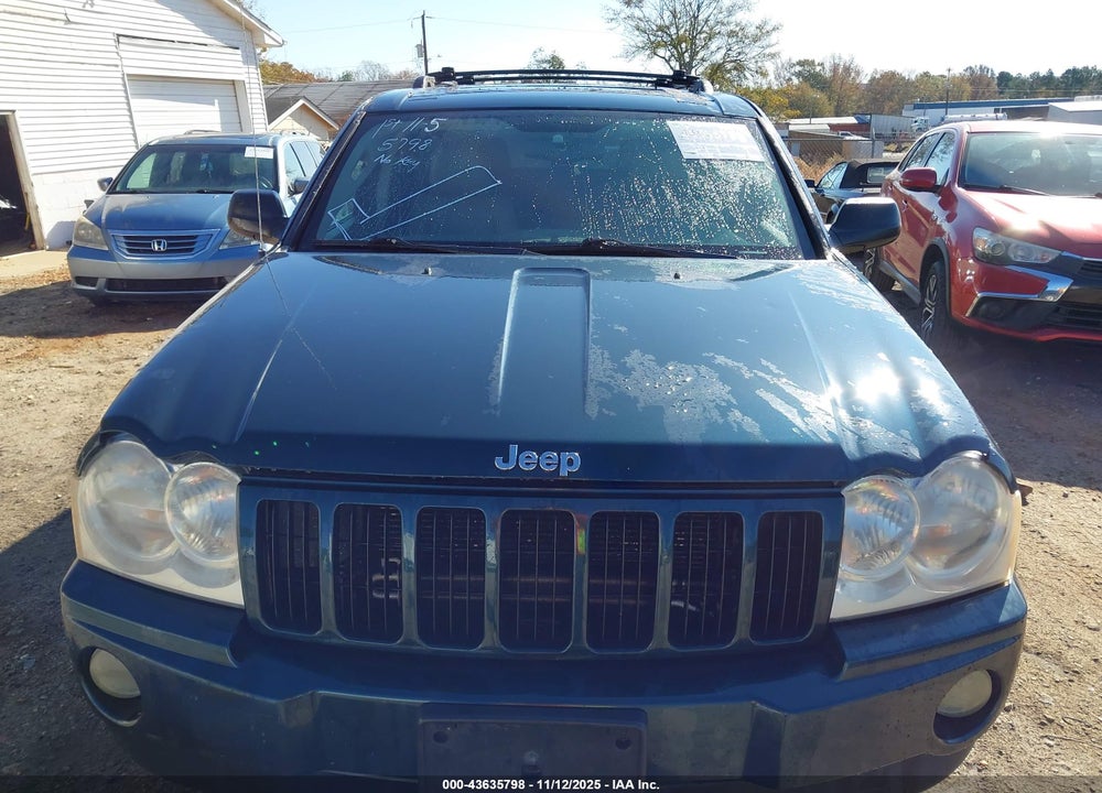 2005 JEEP GRAND CHEROKEE LAREDO VIN: 1J4GR48K65C653434