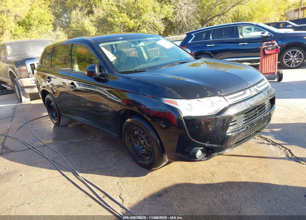 2014 MITSUBISHI OUTLANDER ES VIN: JA4AD2A38EZ006686